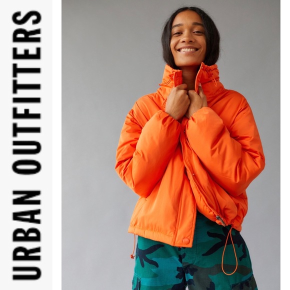 FINAL NWT Urban Outfitters BDG Isla Lightweight  Funnel Neck Puffer Jacket - Picture 2 of 15
